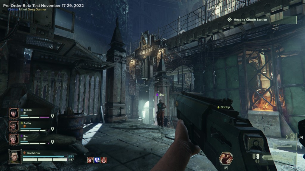 Warhammer 40,000: Darktide mission screenshot